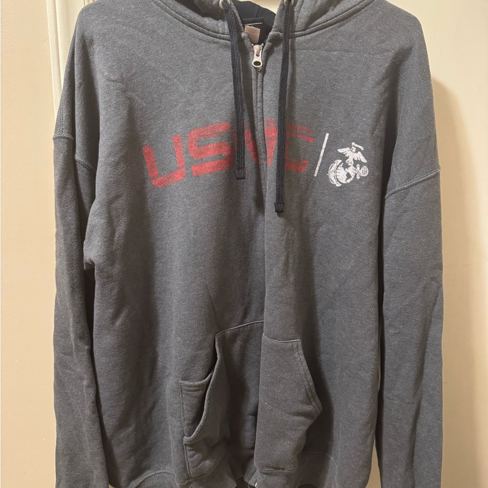 USMC Harley Davidson military edition Gray XL Hoodie for Men